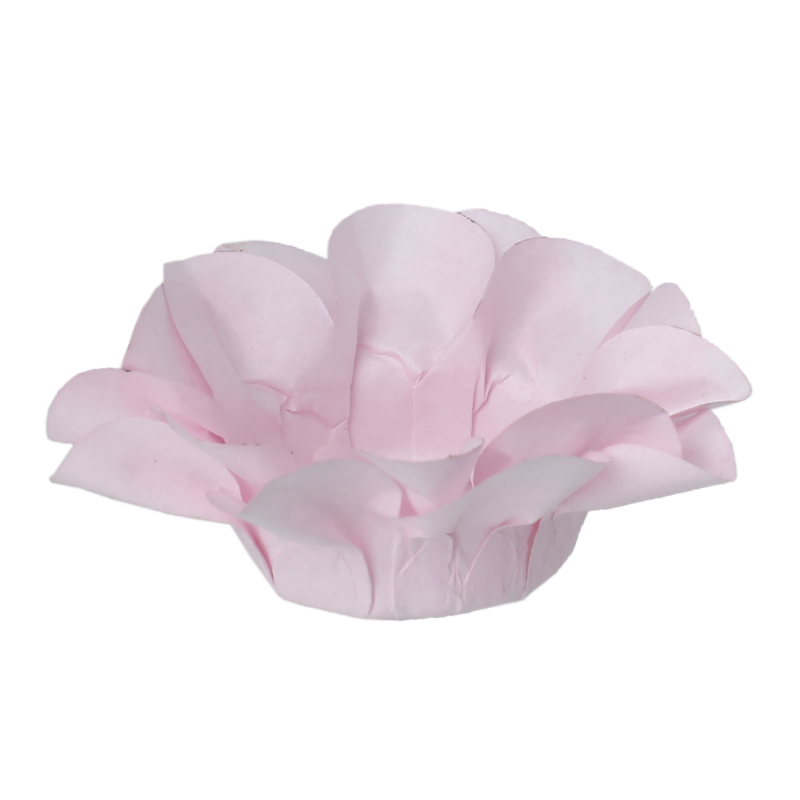 30 Forminhas Açucena Rosa Chá