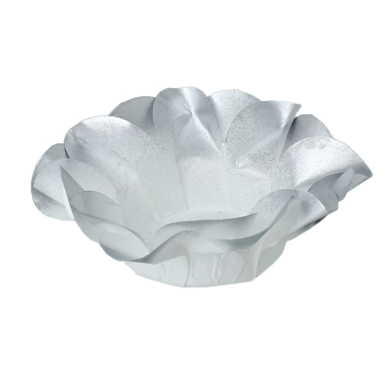 30 Forminhas Açucena Platina