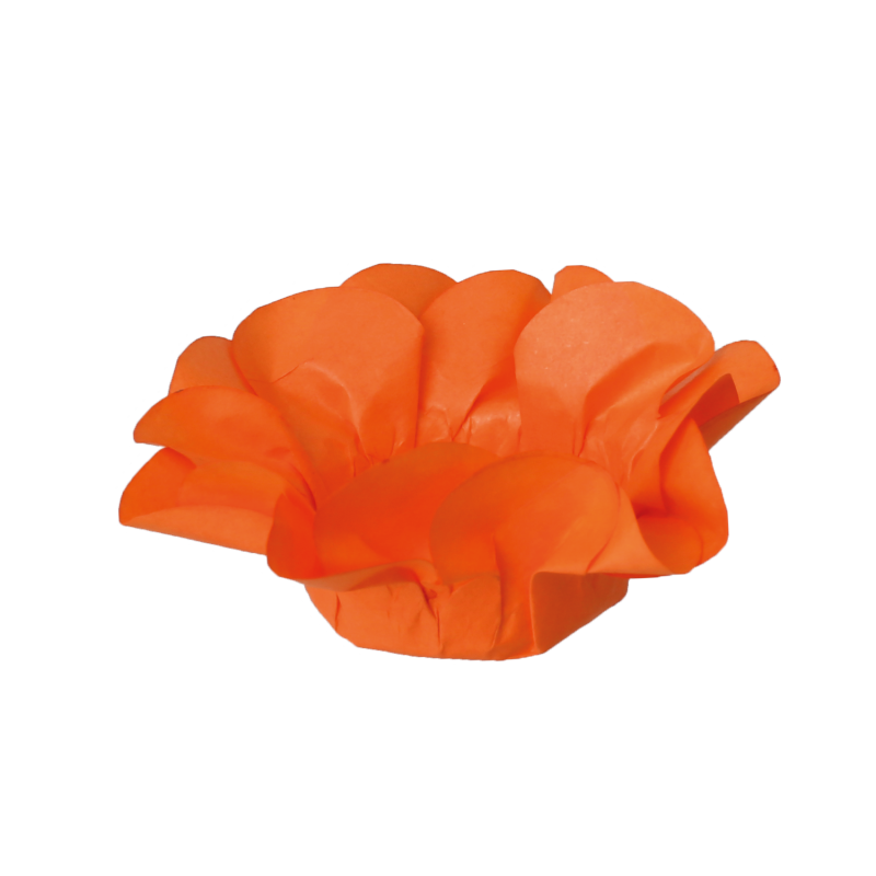 30 Forminhas Açucena Laranja