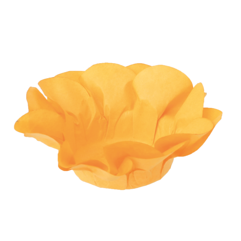 30 Forminhas Açucena Amarelo Gema