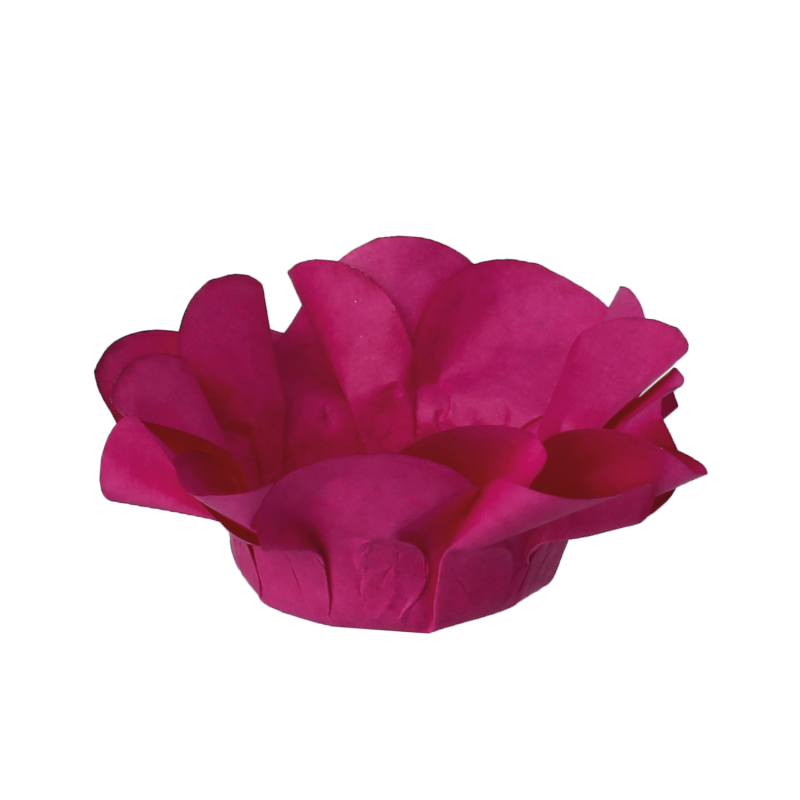 30 Forminhas Açucena Pink