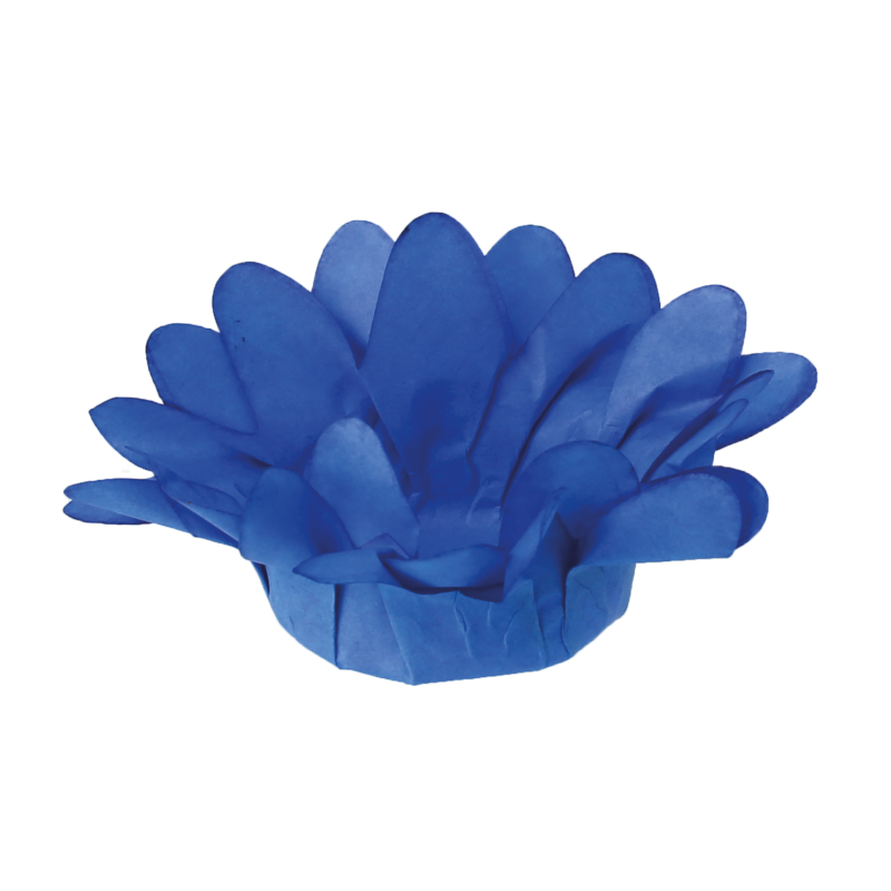 30 Forminhas Margaridinha Azul Real