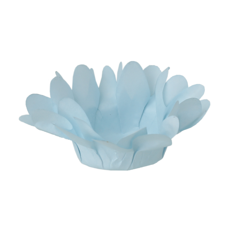 30 Forminhas Margaridinha Azul Chá