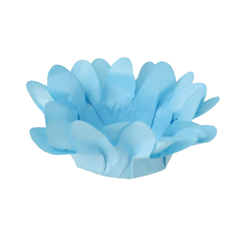 30 Forminhas Margaridinha Azul Bebé