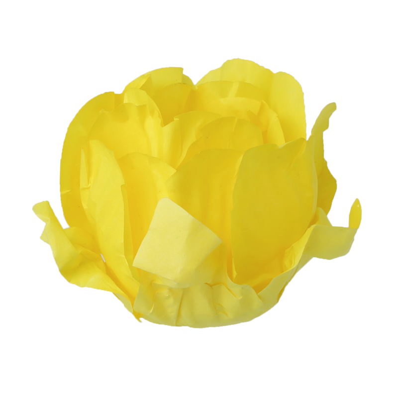 30 Forminhas Cravo Amarelo Ouro