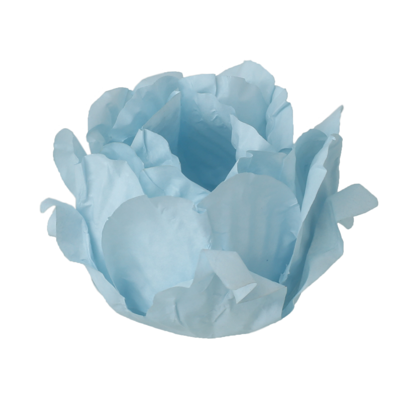 30 Forminhas Cravo Azul Chá