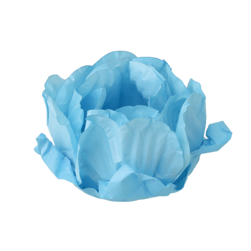 30 Forminhas Cravo Azul Bebé