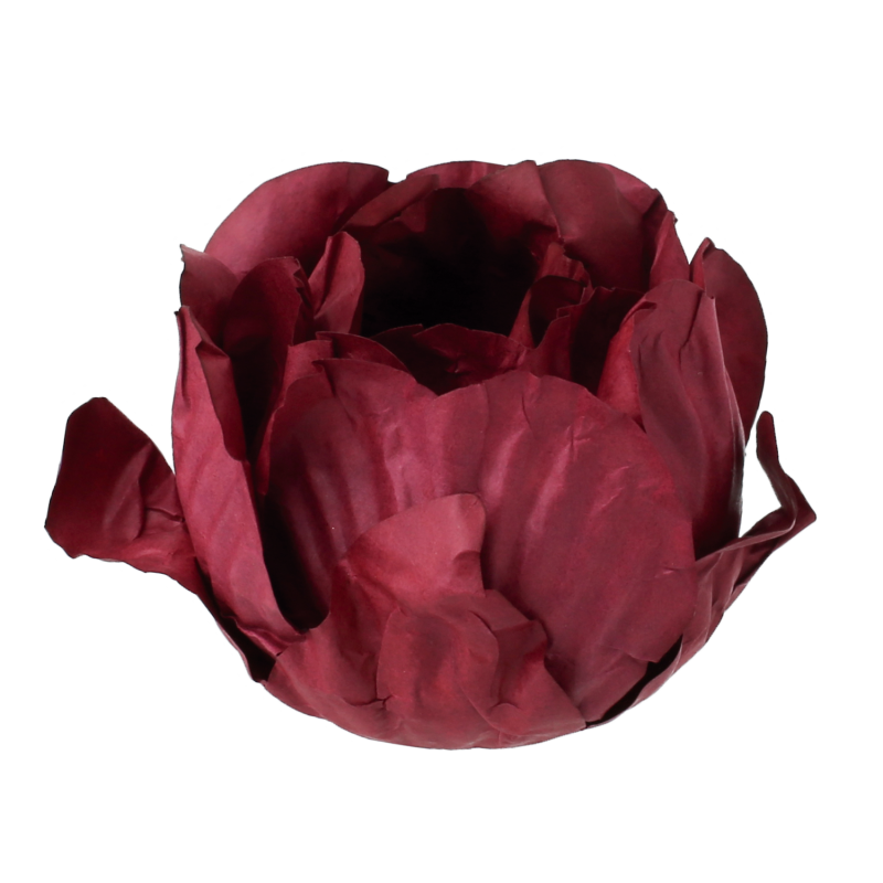 30 Forminhas Cravo Bordô