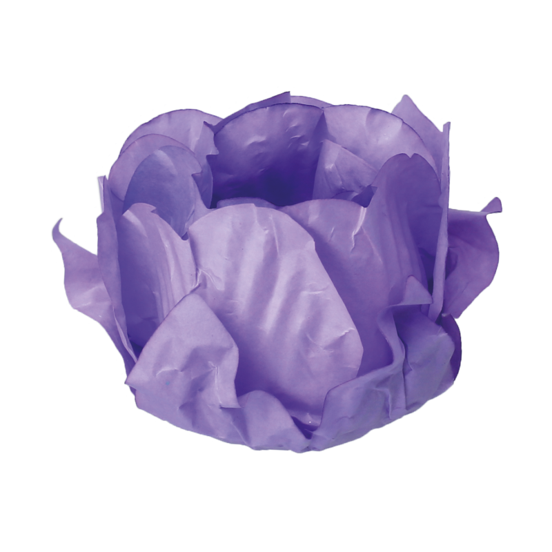 30 Forminhas Cravo Lilás