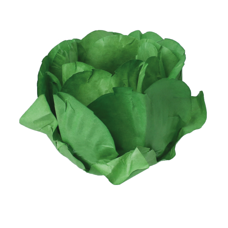 30 Forminhas Cravo Verde Folha