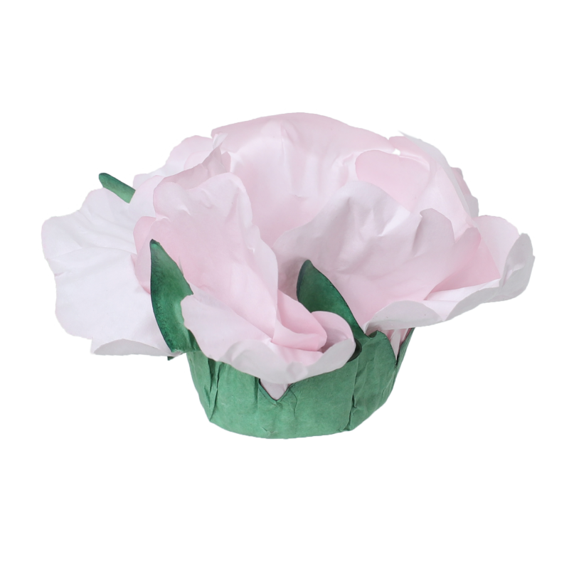 24 Forminhas Hibisco Rosa Chá