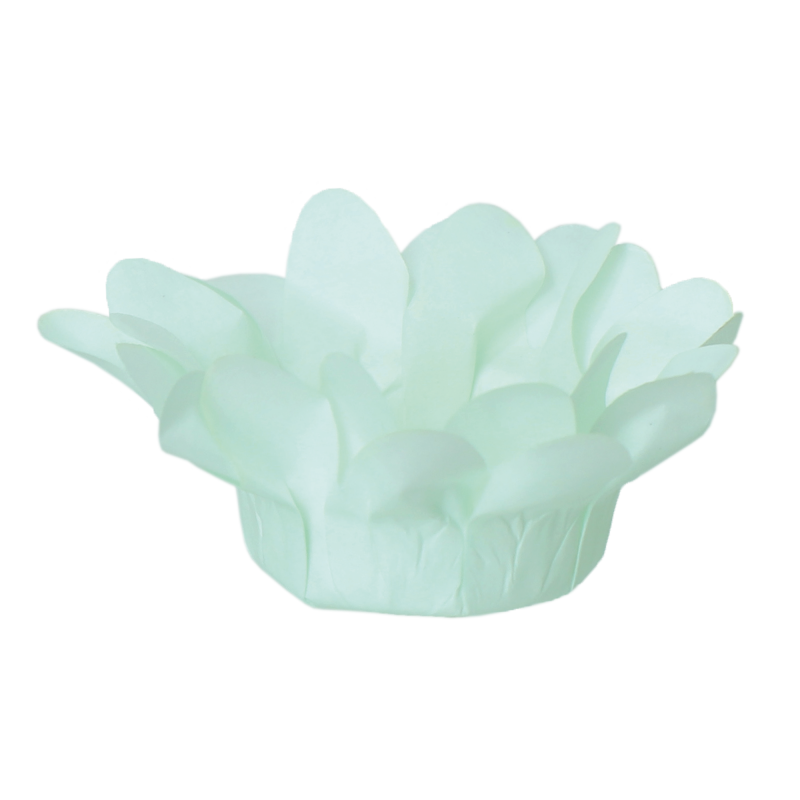 30 Forminhas Margaridinha Verde Chá