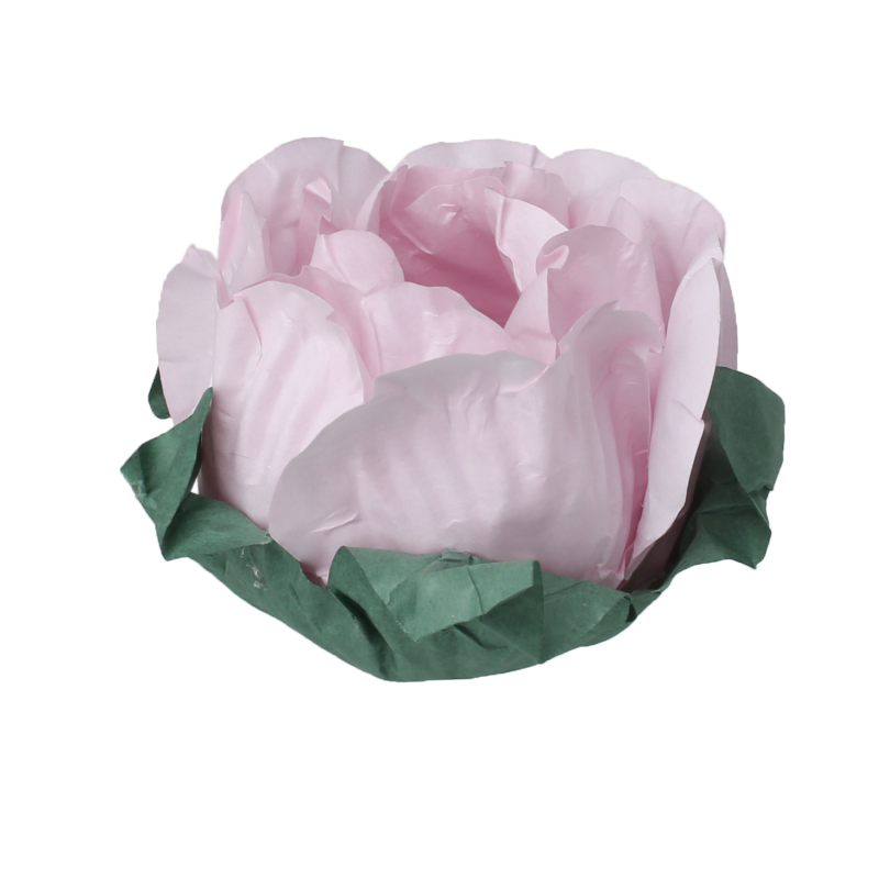 30 Forminhas Cravo Rosa Chá