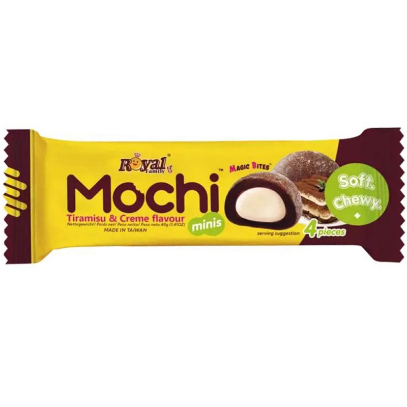 4 Mini Mochi Tiramisu & Creme