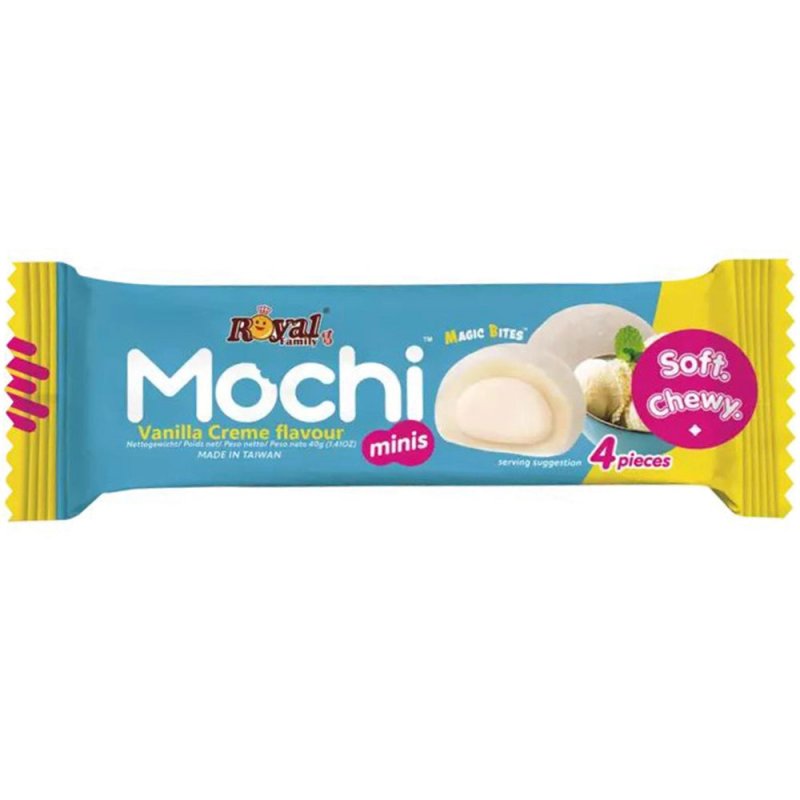 4 Mini Mochi Baunilha