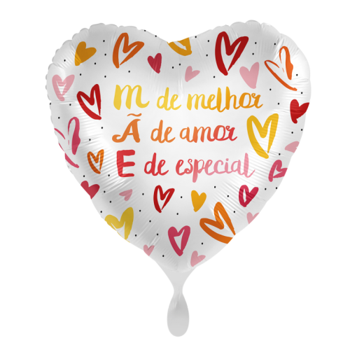 Balão Coração Mãe