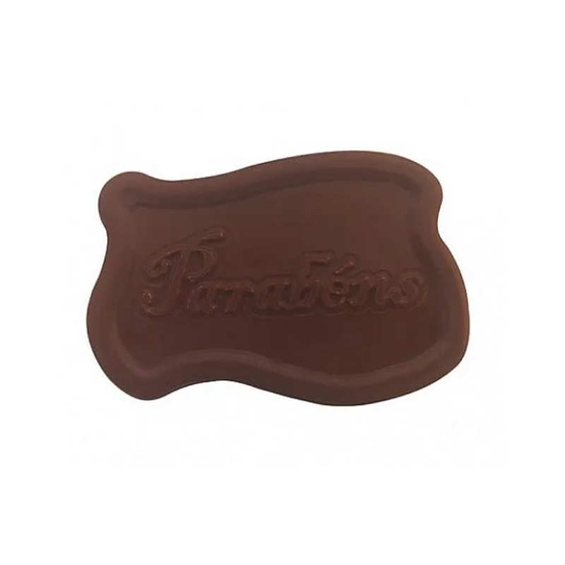 Forma Simples - Placa Parabéns