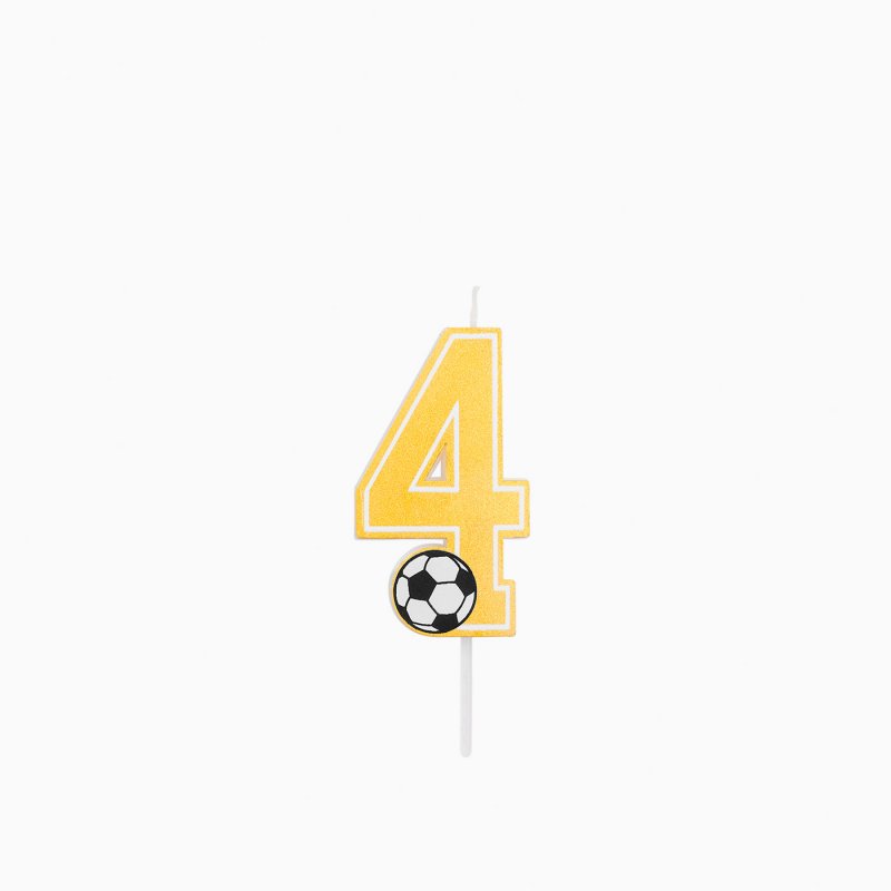 Vela Futebol Número 4
