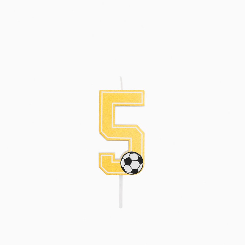 Vela Futebol Número 5