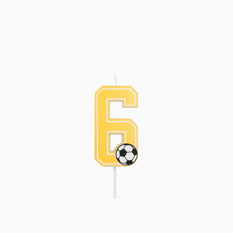 Vela Futebol Número 6