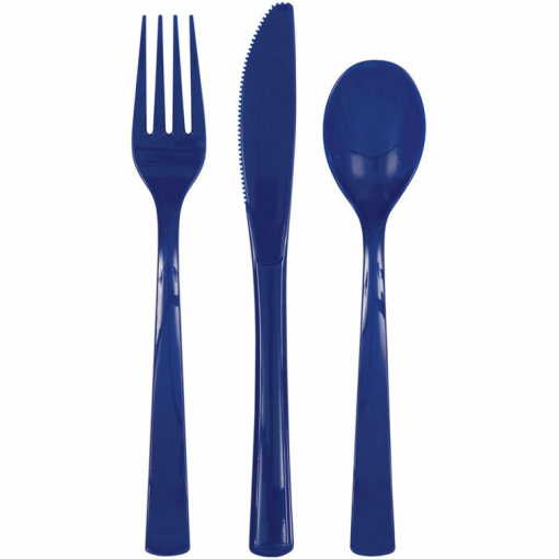 18 Talheres Azul Navy