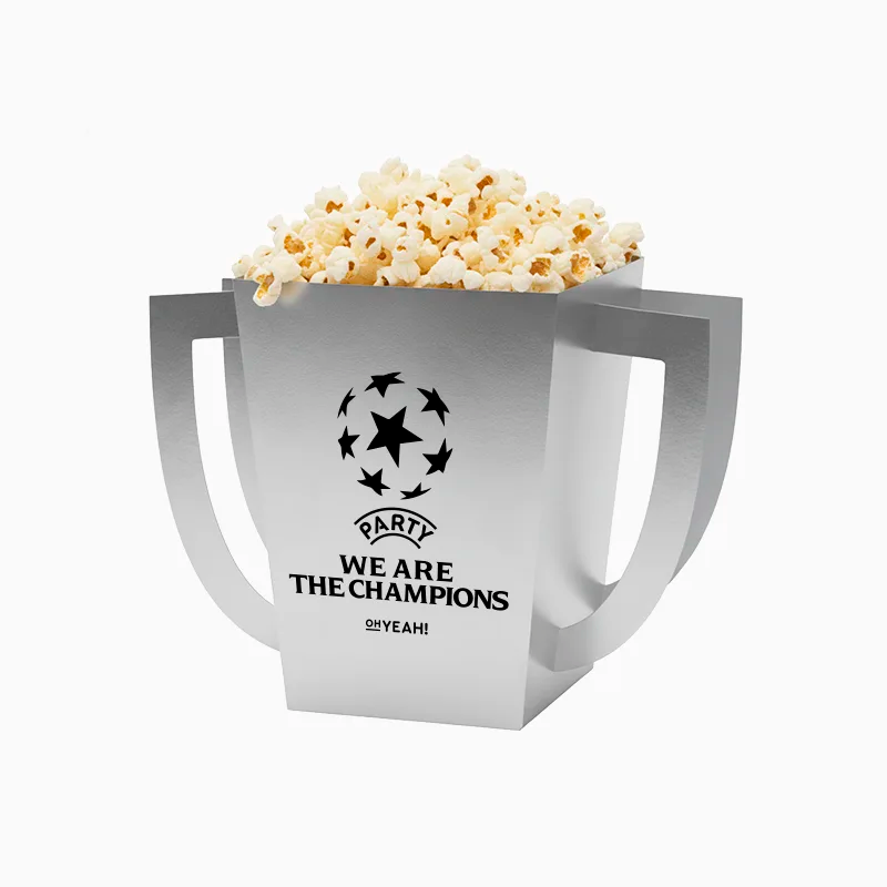 Caixas para Pipocas Taça Champions