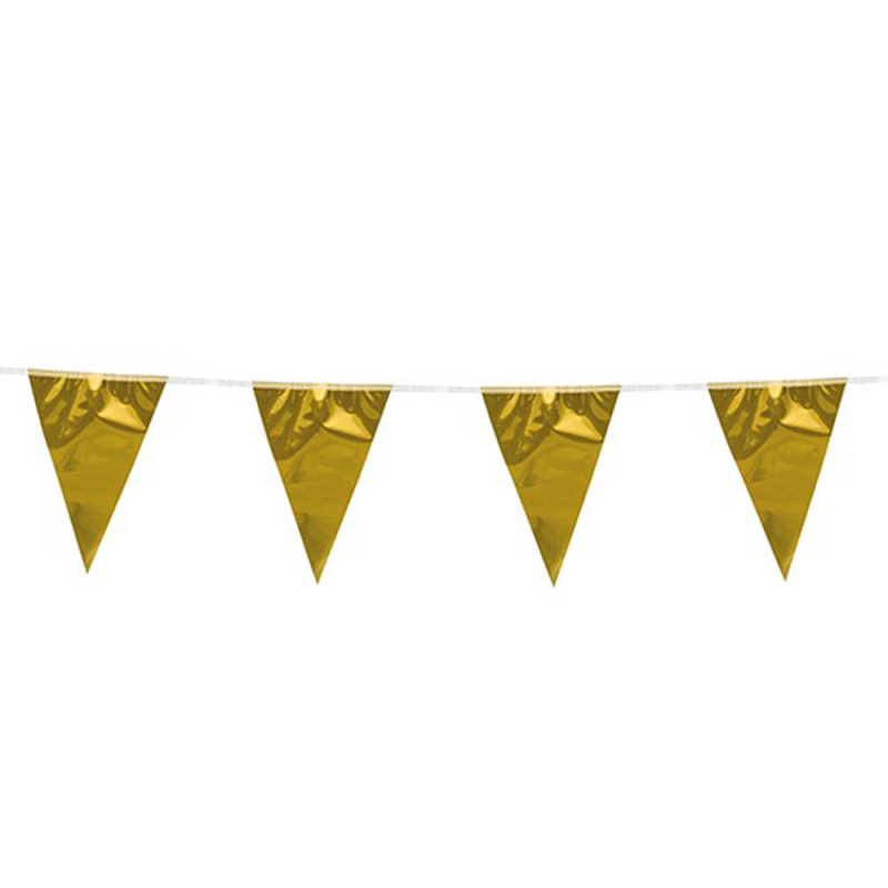 Bandeirolas 10m Ouro