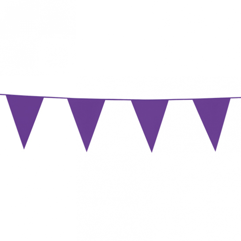 Bandeirolas 10m Roxo