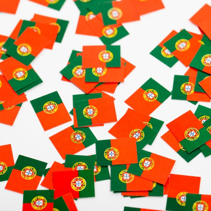 Confetti Bandeiras de Portugal