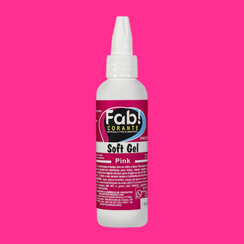 Corante Fab! Softgel 60g Pink