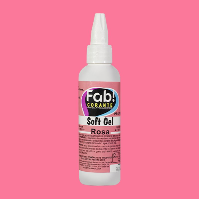 Corante Fab! Softgel 60g Rosa