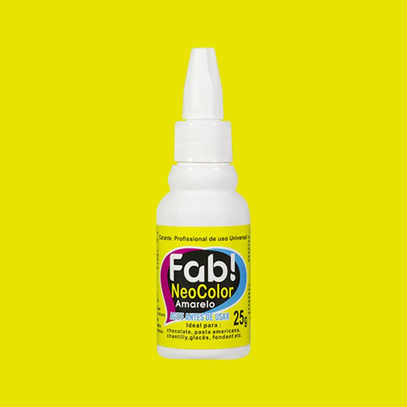Corante Fab! Neocolor 25g Amarelo