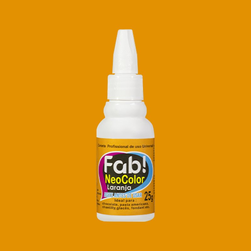 Corante Fab! Neocolor 25g Laranja