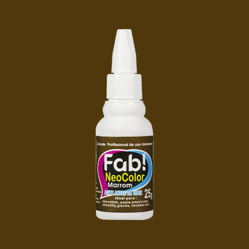 Corante Fab! Neocolor 25g Castanho