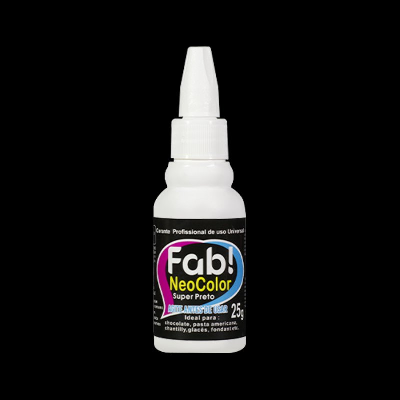 Corante Fab! Neocolor 25g Super Preto