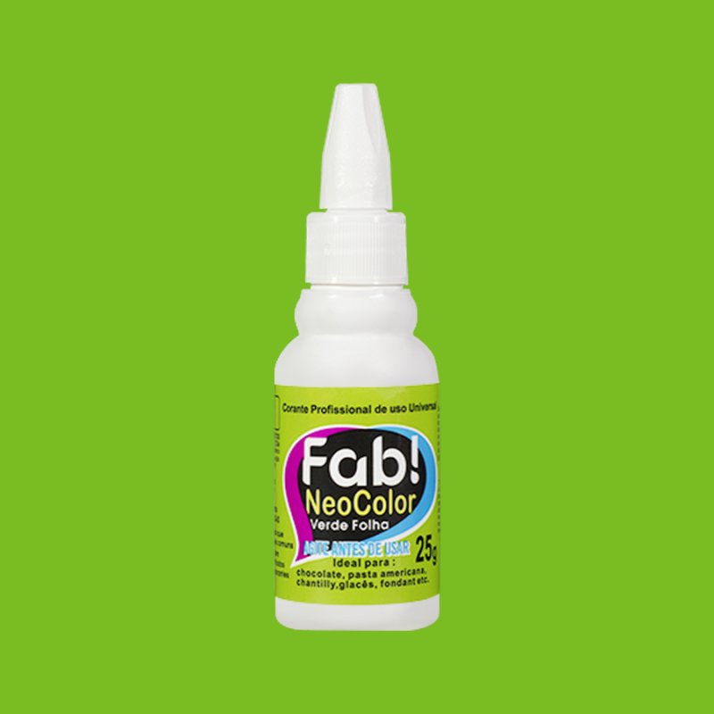 Corante Fab! Neocolor 25g Verde Folha