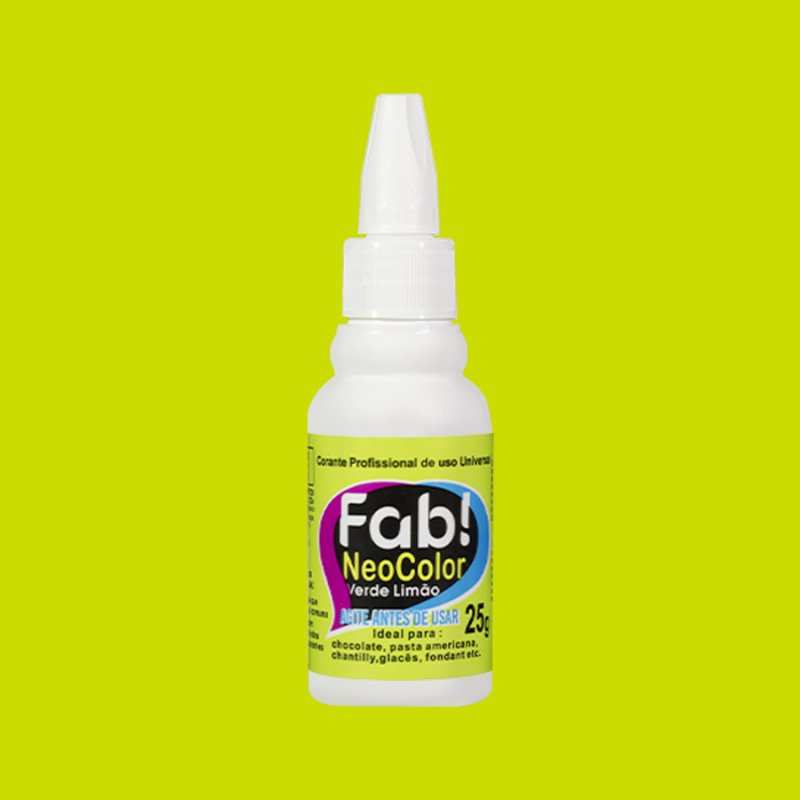 Corante Fab! Neocolor 25g Verde Limão