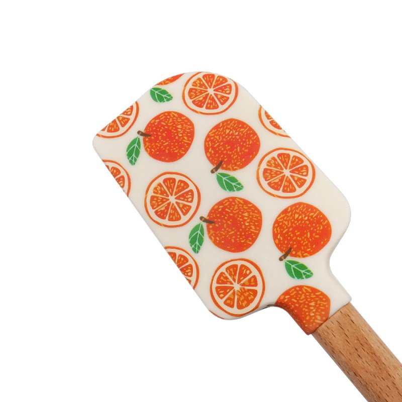 Espátula de Borracha Laranjinhas