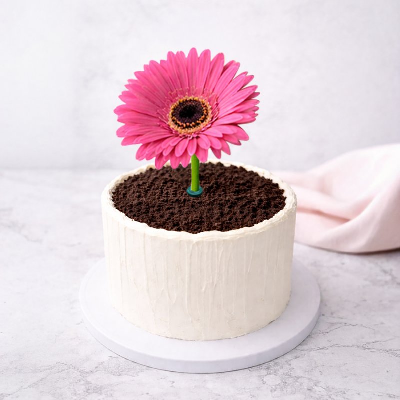 Tubo de Suporte para Flor