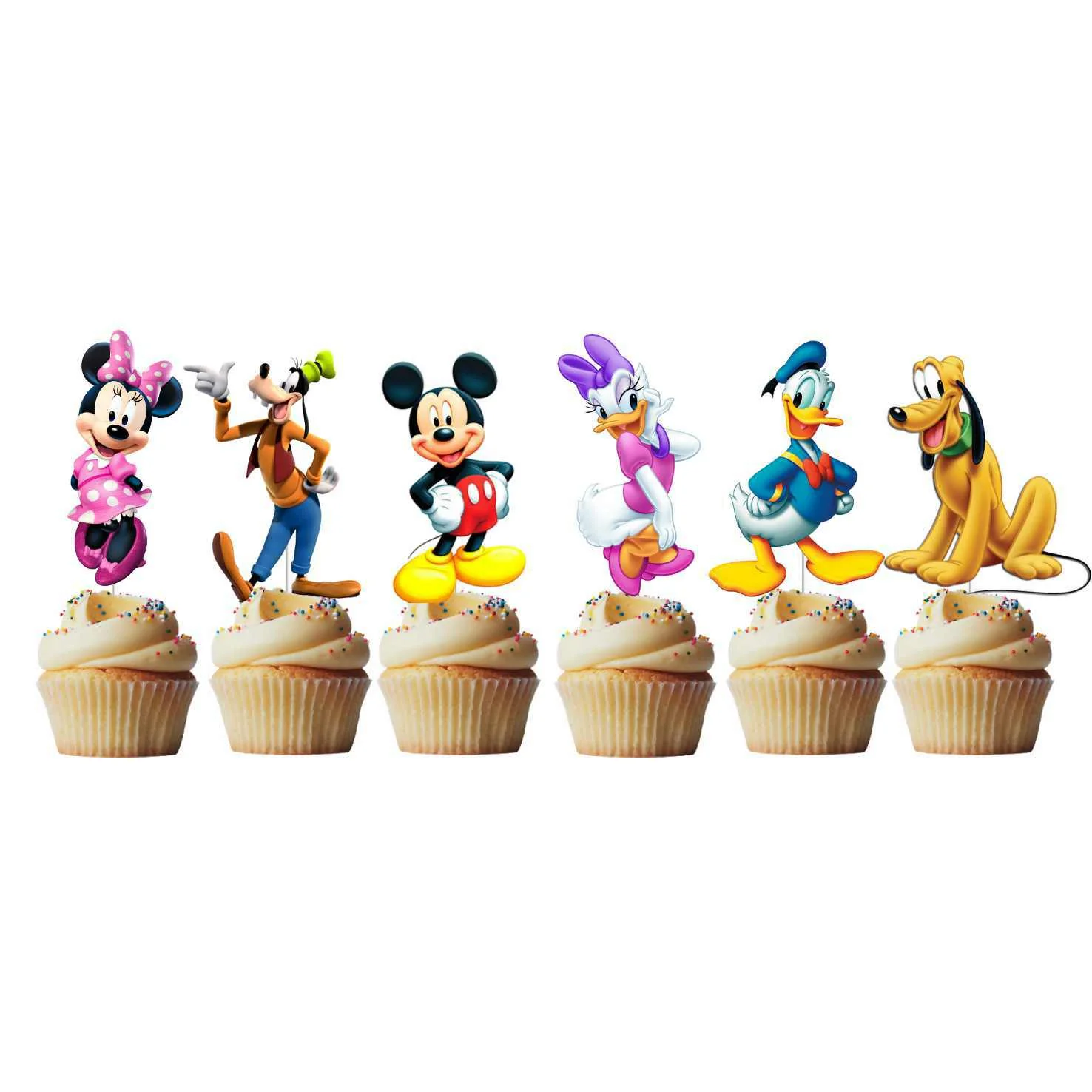 6 Mini Picks Casa do Mickey