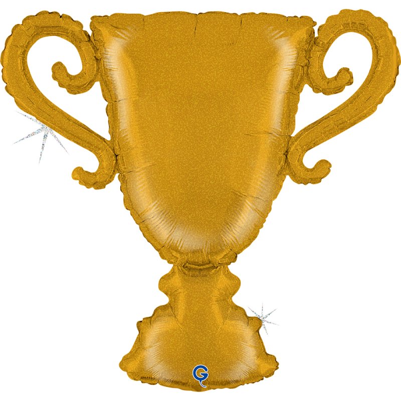 Balão Troféu Dourado