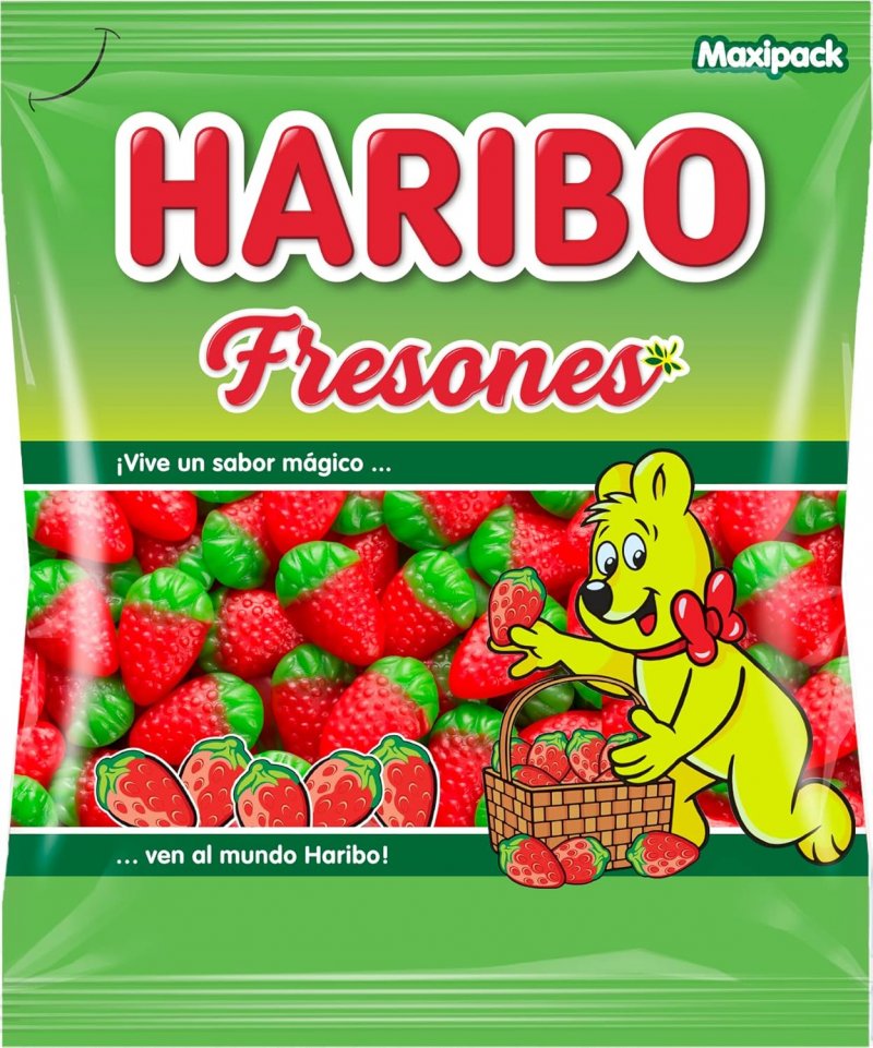 Gomas Haribo 1Kg Morangos