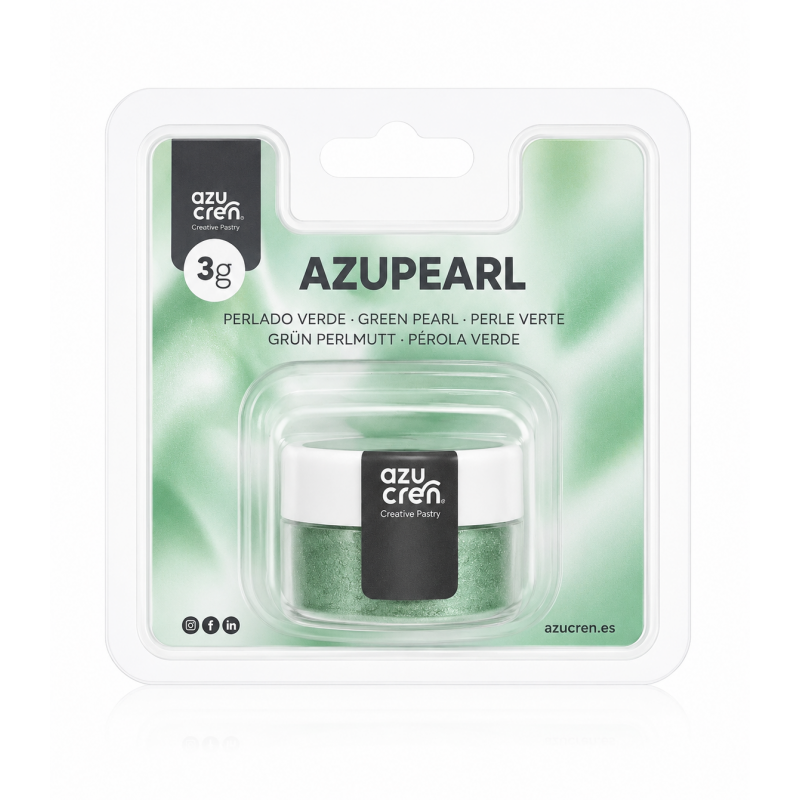 Corante em Pó Azupearl Verde Pérola