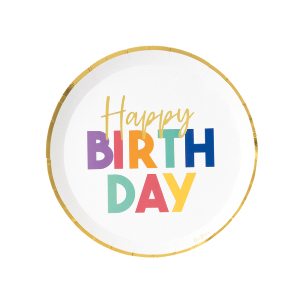 Pratos Happy Birthday