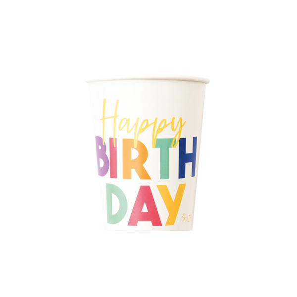 Copos Happy Birthday