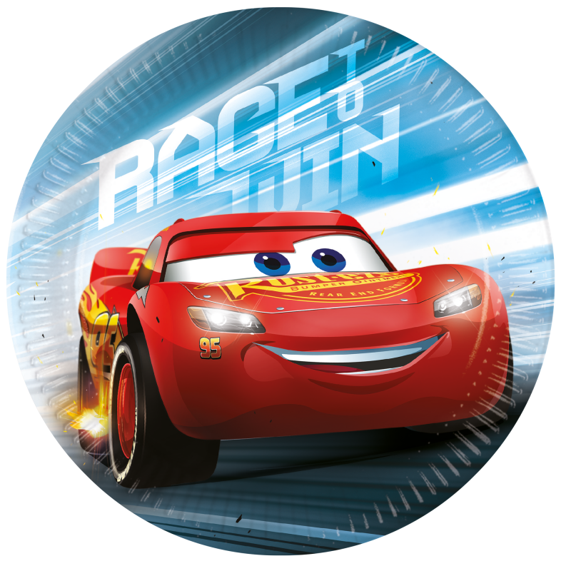 Pratos Pequenos Cars / McQueen