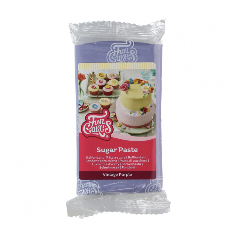 FunCakes Sugar Paste Vintage Purple 250g