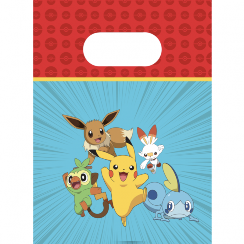 Sacos de Papel Pokémon