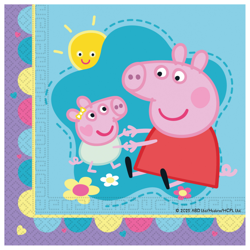 Guardanapos Peppa