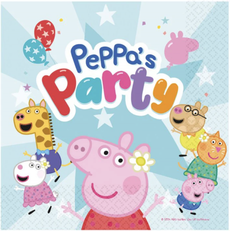 Guardanapos Peppa